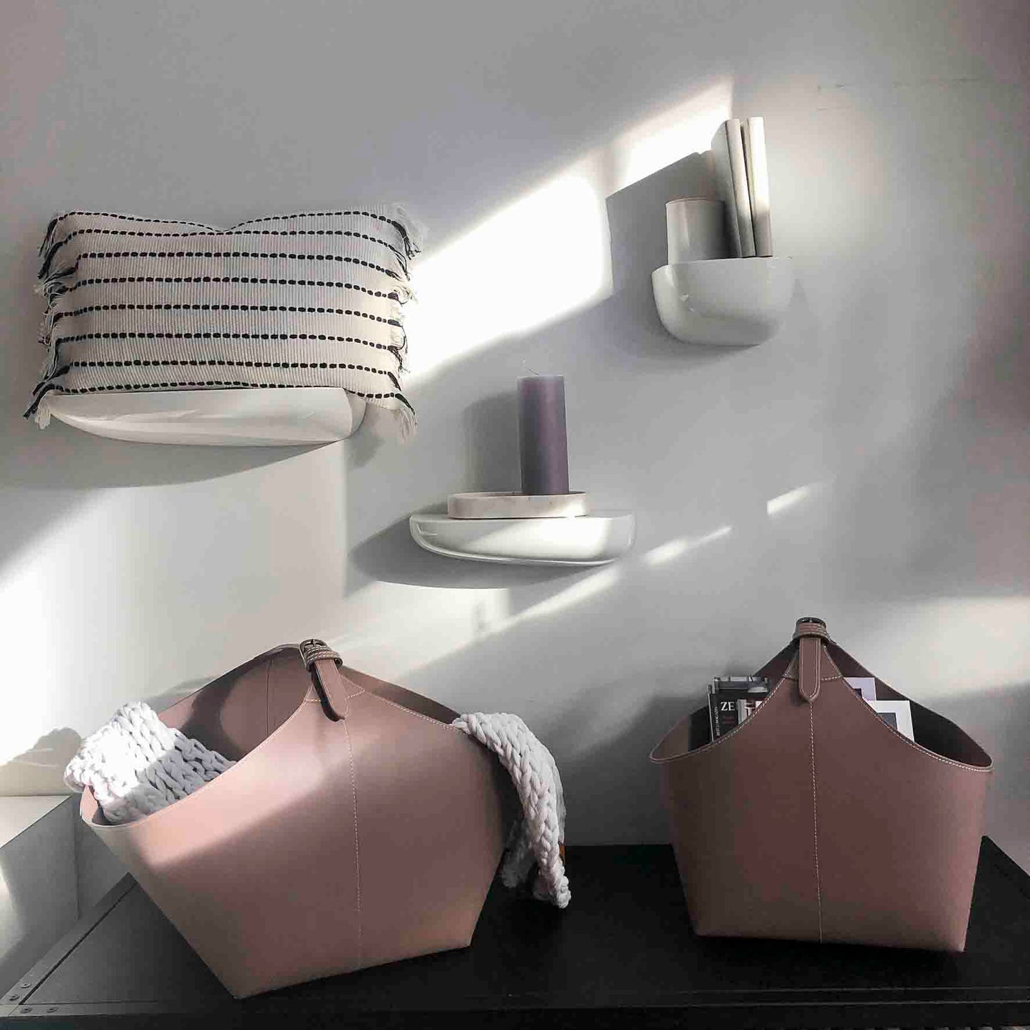 Boho-Set Kissenbezug Lands & Pits Fringes inkl. Innenkissen, rechteckig