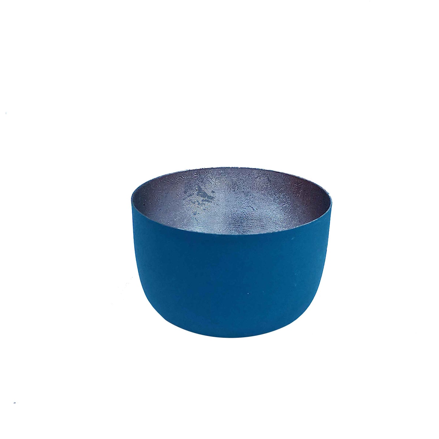 Teelichthalter Madras S windsor blue/rosegold