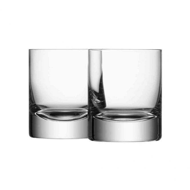 Bar Whiskyglas, klar 4er Set