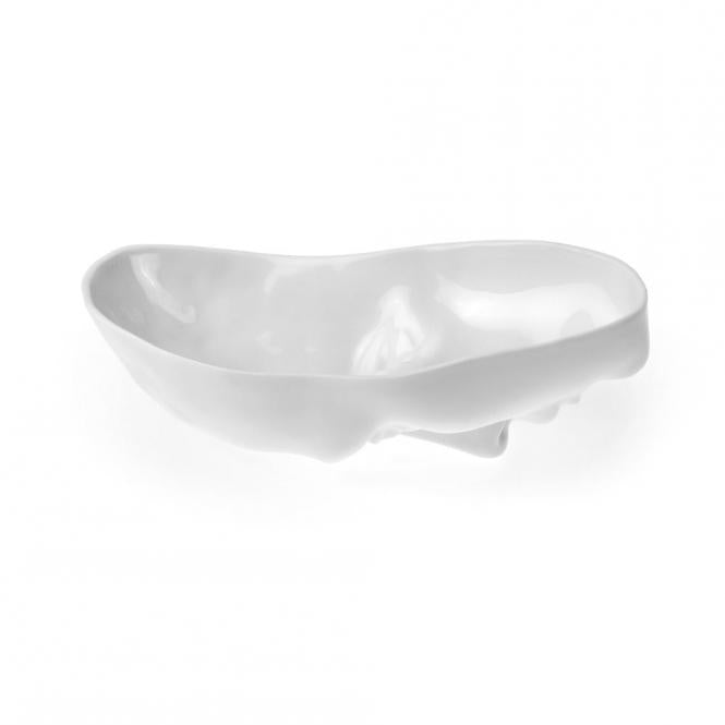 Masken Schale, Weiss