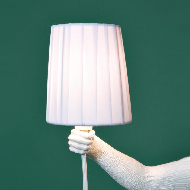 Lampenschirm für Lampe "Primate Lighting" weiß von Seletti