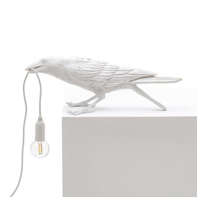 "Bird Lamp" Playing, weiß