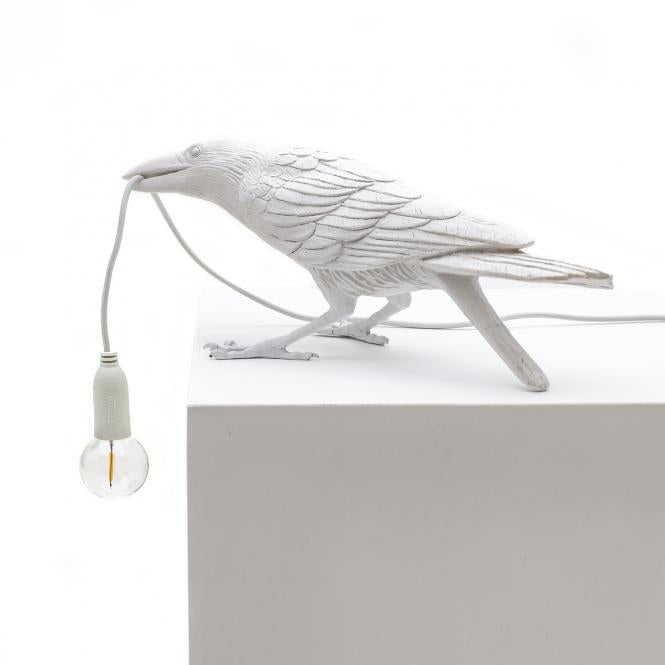 "Bird Lamp" Playing, weiß