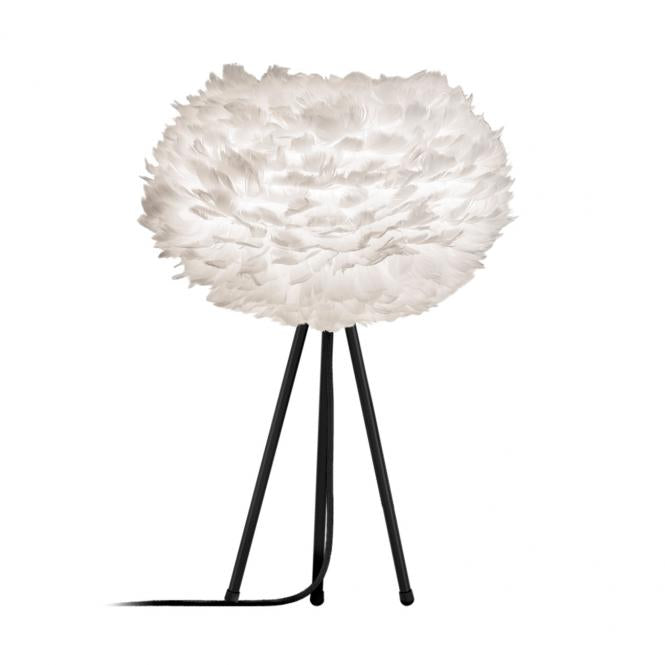Lampenfuß Tripod Table für Lampe Eos, matt/ schwarz